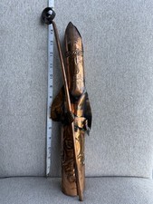 Vintage Fergus O’Farrell St Patrick Copper Metal Sculpture Made Ireland 15” picture