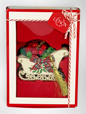 Lenox Holiday Sleigh Christmas Ornament 4