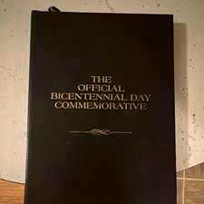 Official 1976 Bicentennial Day Sterling Silver Commemorative Medal Signed picture