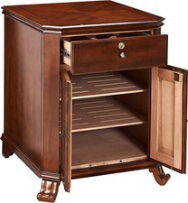 Humidor Supreme Montegue Large Cigar Humidor Cabinet, Cedar Wood - 1500 Cigars picture