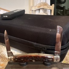 Vintage Remington USA 1924-1933 Half Congress Knife Jigged Bone picture