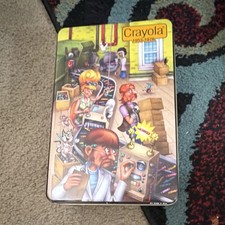 Crayola 100th Anniversary Multicolor Collectible Advertising Tin 2003 Edition picture