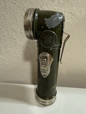 Vintage BSA Boy Scouts Official Flashlight Bright Star USA Right Angle Metal picture