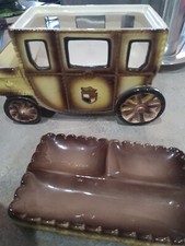 Swank Royal Coach Valet Caddy Mens Dresser Organizer 1950s Japan Vintage picture