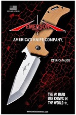 Emerson America's Knife Company 2014 Catalog Unused 23 Pages Military picture