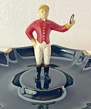 EXTREMELY Rare The 21 Club Restaurant Ashtray Iconic NYC Landmark Horse Jockey picture