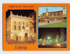 Postcard Grüße aus der Messestadt Leipzig Germany picture