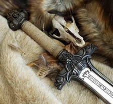 Conan Atlantean Sword Replica, Handmade Fantasy Sword, Stainless Steel Sword picture
