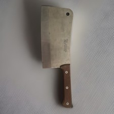Vintage K&K L.A. Inc 5V Stainless Steel Chopper Knife Boxed Gourmet Kitchen Chop picture