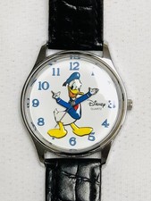 Vintage (1990’s) Classic 3D Donald Duck Disney Parks Watch~New 🔋✅ ~  picture
