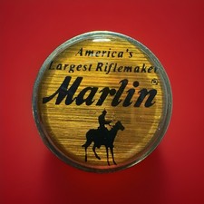 Marlin Firearms America’s Largest Riflemaker Advertising Lapel Pin Vintage picture