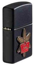 Zippo Atomic Zippo Design Black Matte 48920 picture