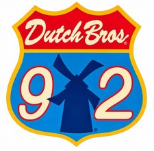 Dutch Bros Coffee Limited Edition Vintage Route ‘92 Windmill Sticker May 2026 picture