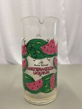 Marie Brizard Liqueurs de France Watermelon Liqueur Pitcher 52oz RARE picture