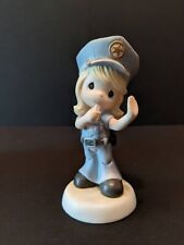 Precious Moments Figurine Serve and Protect 112017 Lady Police Officer picture