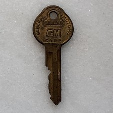 Vintage Briggs & Stratton GM General Motors Auto Car Key 8154 picture