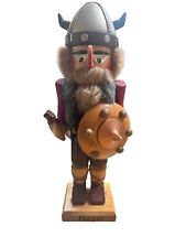 STEINBACH Nutcracker Viking Red Vintage Holiday Decor Collectible picture