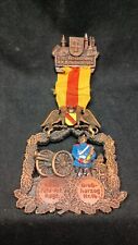 Vintage German 9 Int. Volkswanderung R.K. Epfenbach 1984 Medal Soldier & Cannon picture