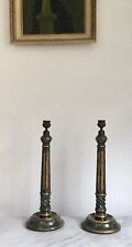 Pair of Vintage Theodore Alexander Candle Holders picture
