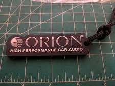 VTG Rare ORION Car Audio Stereo Promo Key Chain Ring Amplifier HCCA NT GX GT XTR picture