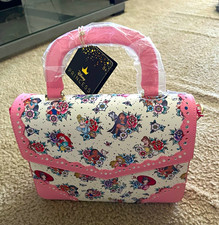 Loungefly Disney Princess Tattoo AOP Mini Crossbody Bag Pink/White 2022 picture