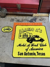 NOS Model A Ford Club America Alamo A’s San Antonio Texas MAFCA Patch Lot 2 picture