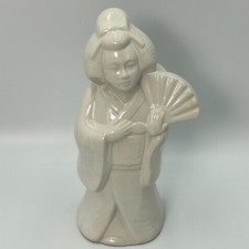 Vintage 1989 Benihana Geisha Girl White Ceramic Cocktail Mug picture