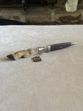 Vintage Linder Solingen Germany Rehwappen Deer Hoof Hunting Knife Spitzenklasse picture