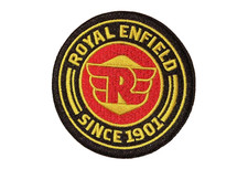 ROYAL ENFIELD - Since 1901  - Racing Motorcycles - Embroidered Sew/Iron-On Patch picture
