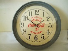 Vintage Style Coca Cola Wall Clock 15