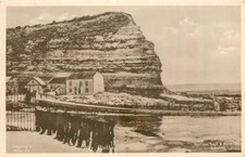 Staithes Yorkshire Slip Way England OLD PHOTO picture