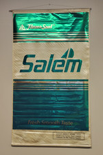 Vintage 1991 R.J. Reynolds Salem Cigarette(s) Advertising Satin Banner 48