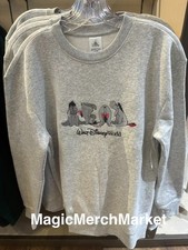 2026 Disney Parks WDW Winnie The Pooh Eeyore Sweatshirt Adult Sizes picture