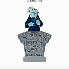 MOG Disney Muppets Haunted Mansion Uncle Deadly Slider Pin Limited Edition 750 picture