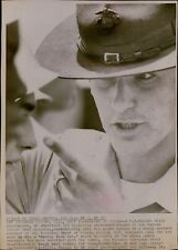 LG843 1971 Wire Photo MAKING IT CLEAR United States Marine Drill Instructor Yell picture