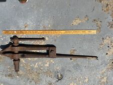 Vintage Antique Blacksmith Post Leg Vise forge anvil tool picture