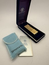 Tiffany & Co. Prince Butane Lighter Japan w/ Box Pouch Papers Circa 1970’s picture