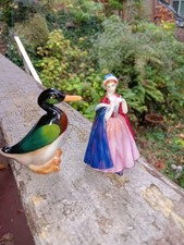 Royal Doulton figurines Bess And Mallard Duck picture