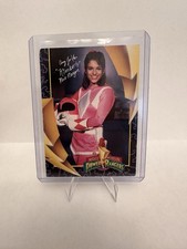 1994 Power Rangers Pink Ranger Kimberly Signature Cassette Promo Card RARE picture