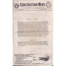 1954 Omaha Builders Exchange Construction News Vintage Nebraska Newspaper Ad picture