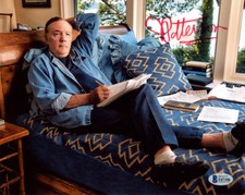 JAMES PATTERSON SIGNED 8x10 PHOTO MYSTERY WRITER ALEX CROSS RARE BECKETT BAS picture