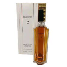 Vintage SCHERRER 2 Eau De Toilette Natural Spray Perfume JEAN-LOUIS Paris 3.3oz picture
