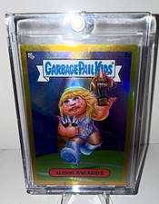 Topps 2022 Garbage Pail Kids Music Awards Alison Awards #8a gold holo Card 46/50 picture