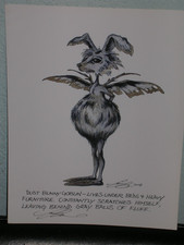 Amy Brown - Dust Bunny Goblin - SIGNED - OUT OF PRINT - RARE picture