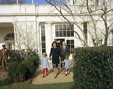 JACQUELINE KENNEDY Last Time Leaving WHITE HOUSE JFK Picture Photo Print 4x6 picture