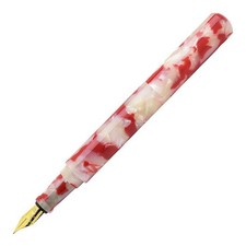 Onishi Seisakusho Compact Fountain Pen Koi Fish F Nib Handcrafted Pen Japan New picture