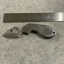 Spyderco Japan Lava Chad Los Banos VG-10 Stainless Pocket Knife Rare picture