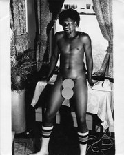 Vintage Myles Everett 8x10 Photo - Black African American Man picture