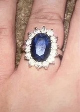 Princess Diana /Catherine Diana Spencer Kate Middleton Replica Engagement Ring picture