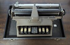 New Hall Braillewriter Ser# 4896 Works Vintage Rare VTG picture